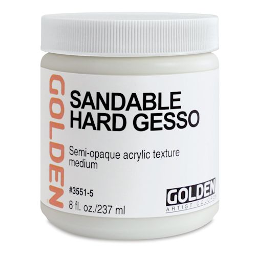 Sandable Hard Gesso