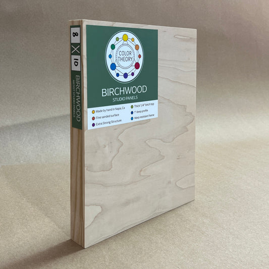 Thin 1" Unprimed Birchwood Panels