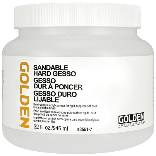 Sandable Hard Gesso