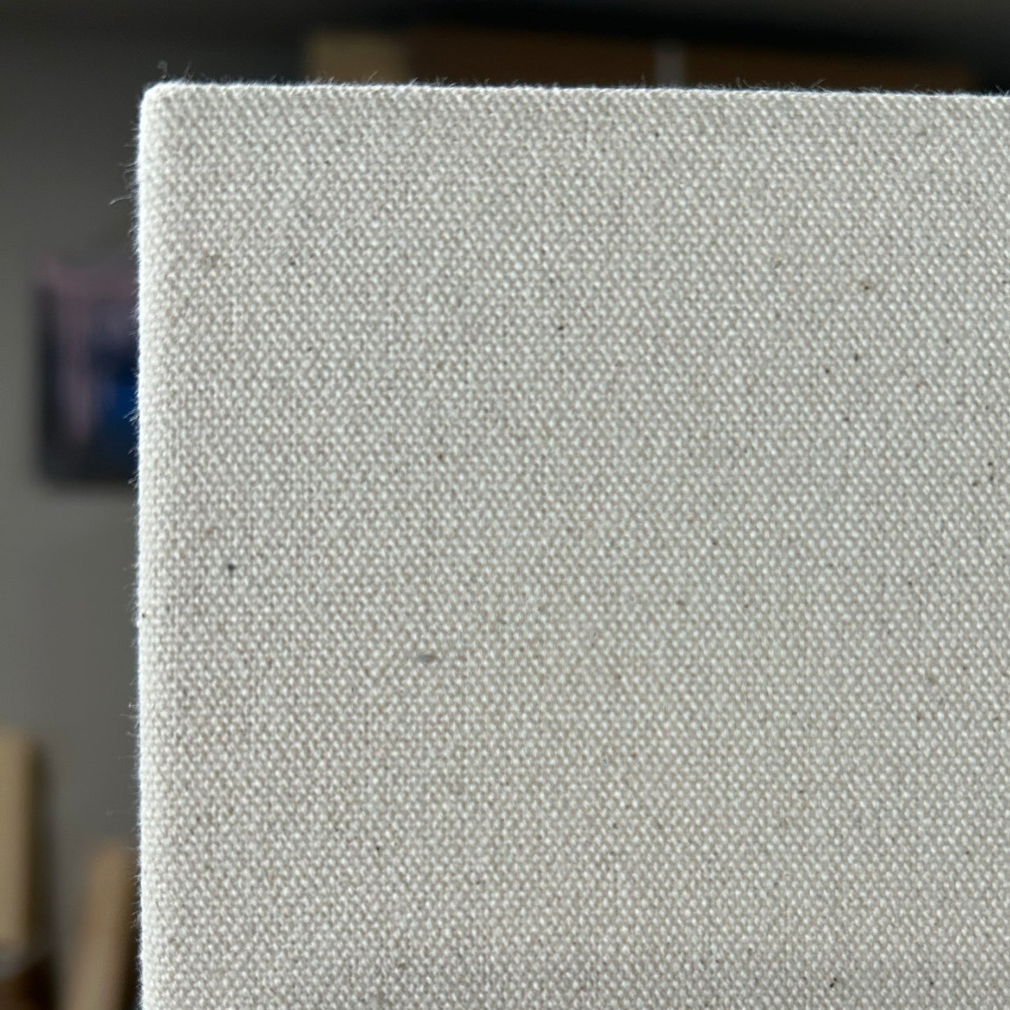 Deep 1.5" Unprimed Cotton Stretched Canvas